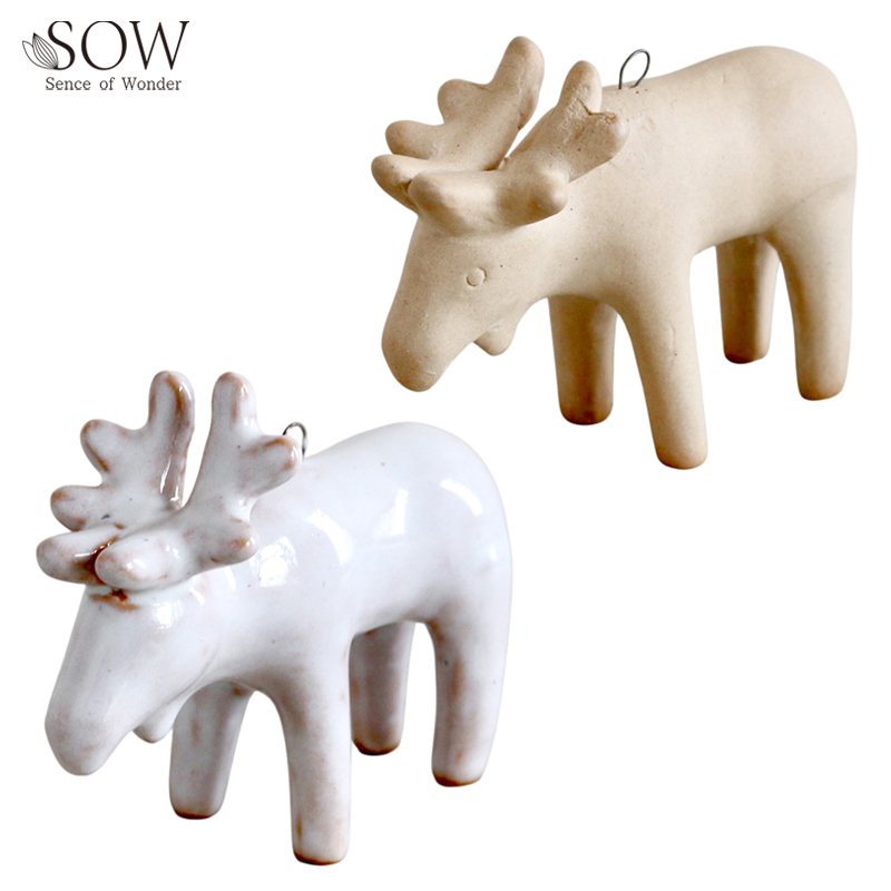 ■SOW（ソウ）■■2026X'mas　先行予約■　セラミックオブジェ　トナカイ