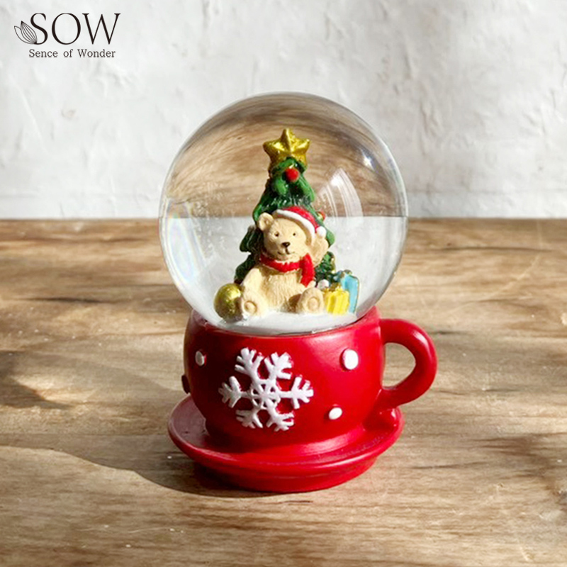 ■SOW（ソウ）■■2026X'mas　先行予約■　ミニスノードーム　ベアー