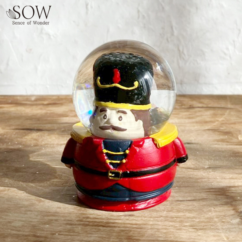 ■SOW（ソウ）■■2026X'mas　先行予約■　ミニスノードーム　兵隊さん