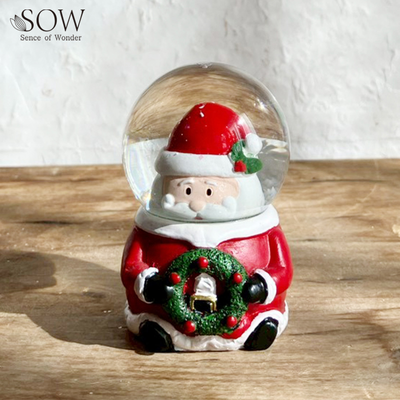 ■SOW（ソウ）■■2026X'mas　先行予約■　ミニスノードーム　サンタ