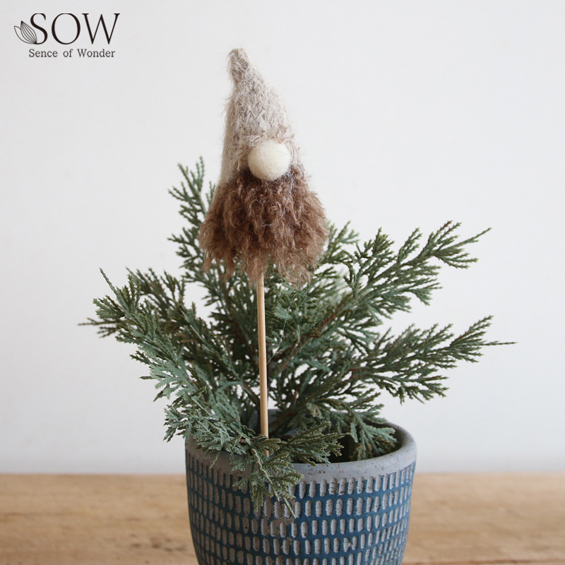 ■SOW（ソウ）■■2026X'mas　先行予約■　フェルトピックノーム　ブラウン