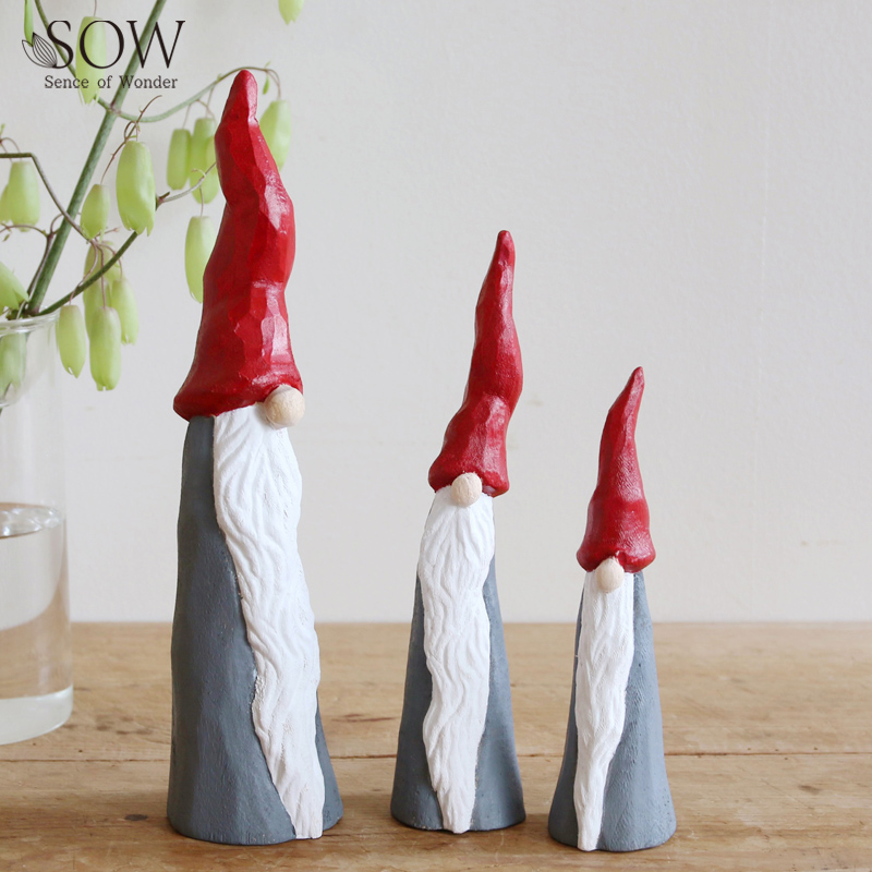 ■SOW（ソウ）■■2026X'mas　先行予約■　木製オブジェ ノーム