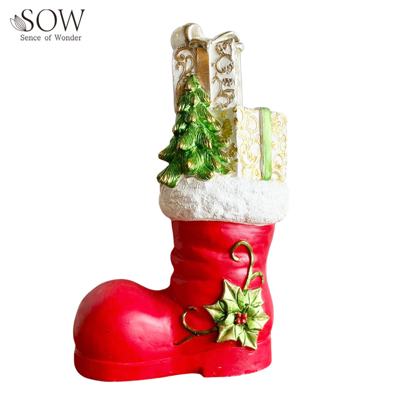 ■SOW（ソウ）■■2026X'mas　先行予約■　クリスマスディスプレイ　ブーツ