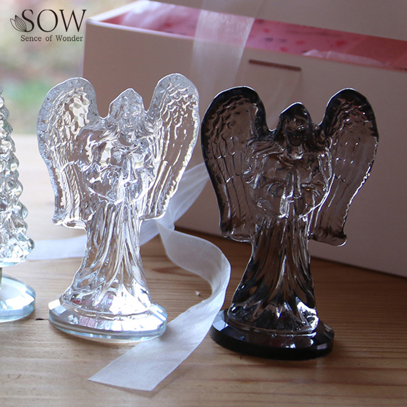 ■SOW（ソウ）■■2026X'mas　先行予約■　クリスタルガラスオブジェ　エンジェル