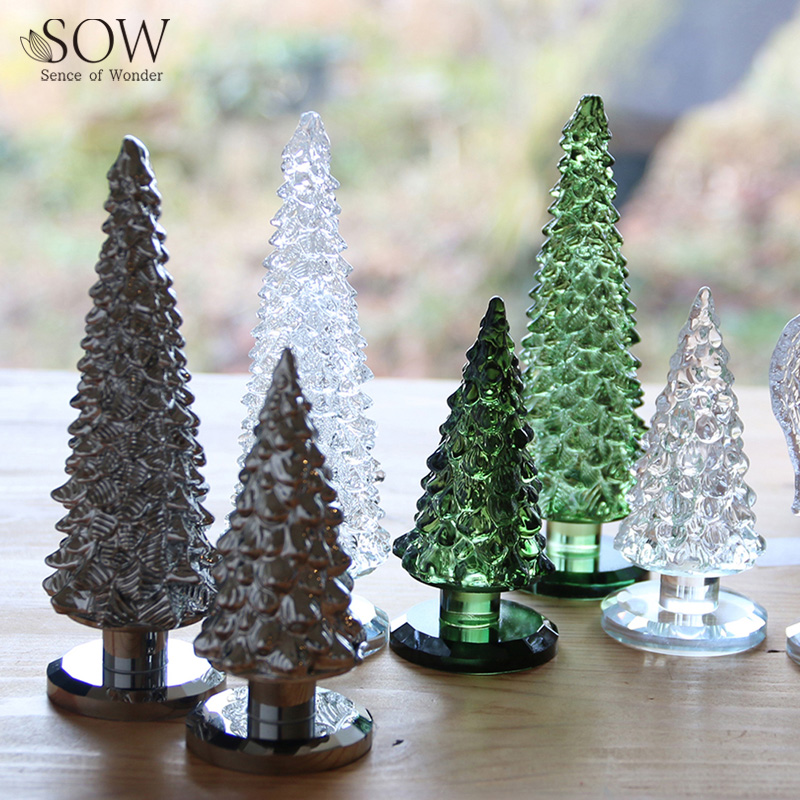 ■SOW（ソウ）■■2026X'mas　先行予約■　クリスタルガラスオブジェ　ツリー