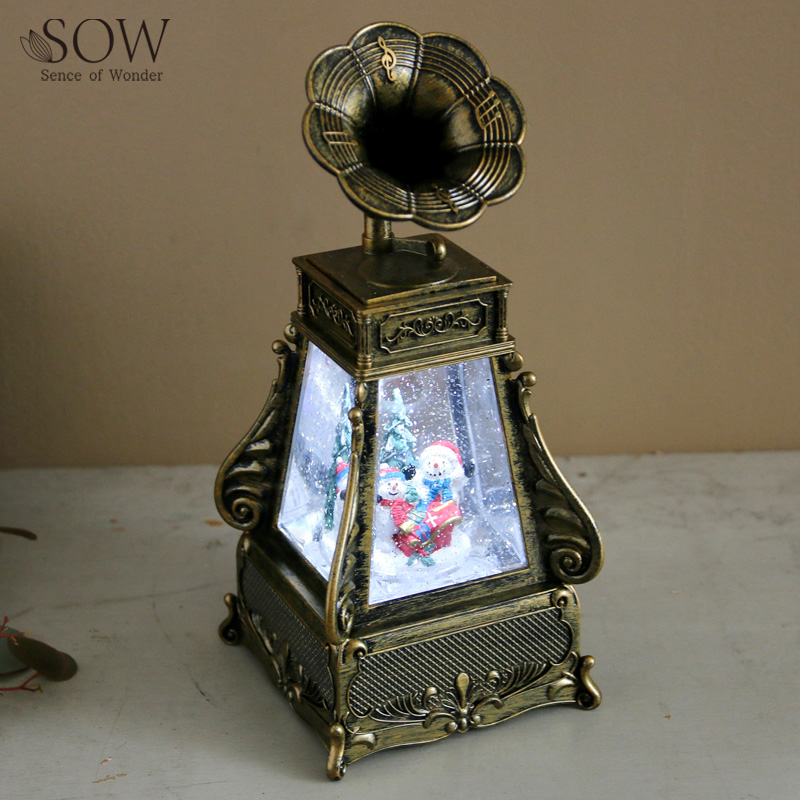 ■SOW（ソウ）■■2026X'mas　先行予約■　スノーイングライト　蓄音機