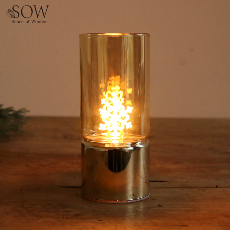 ■SOW（ソウ）■■2026X'mas　先行予約■　ガラスライト　スノーフレーク