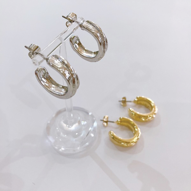 ■SPES（スペース）■■2026AW　新作■　メタルフープピアス