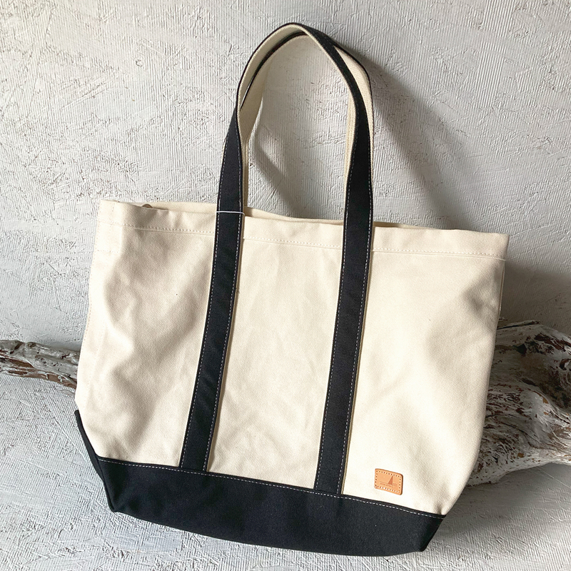 ■SPES（スペース）■■2026AW　新作■　8号帆布トートバッグ　ブラック