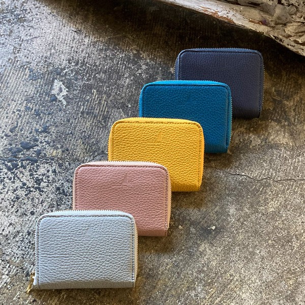 ■SPES（スペース）■■2026AW　新作■　ラウンドジップ　ミニ財布（イタリアンレザー）
