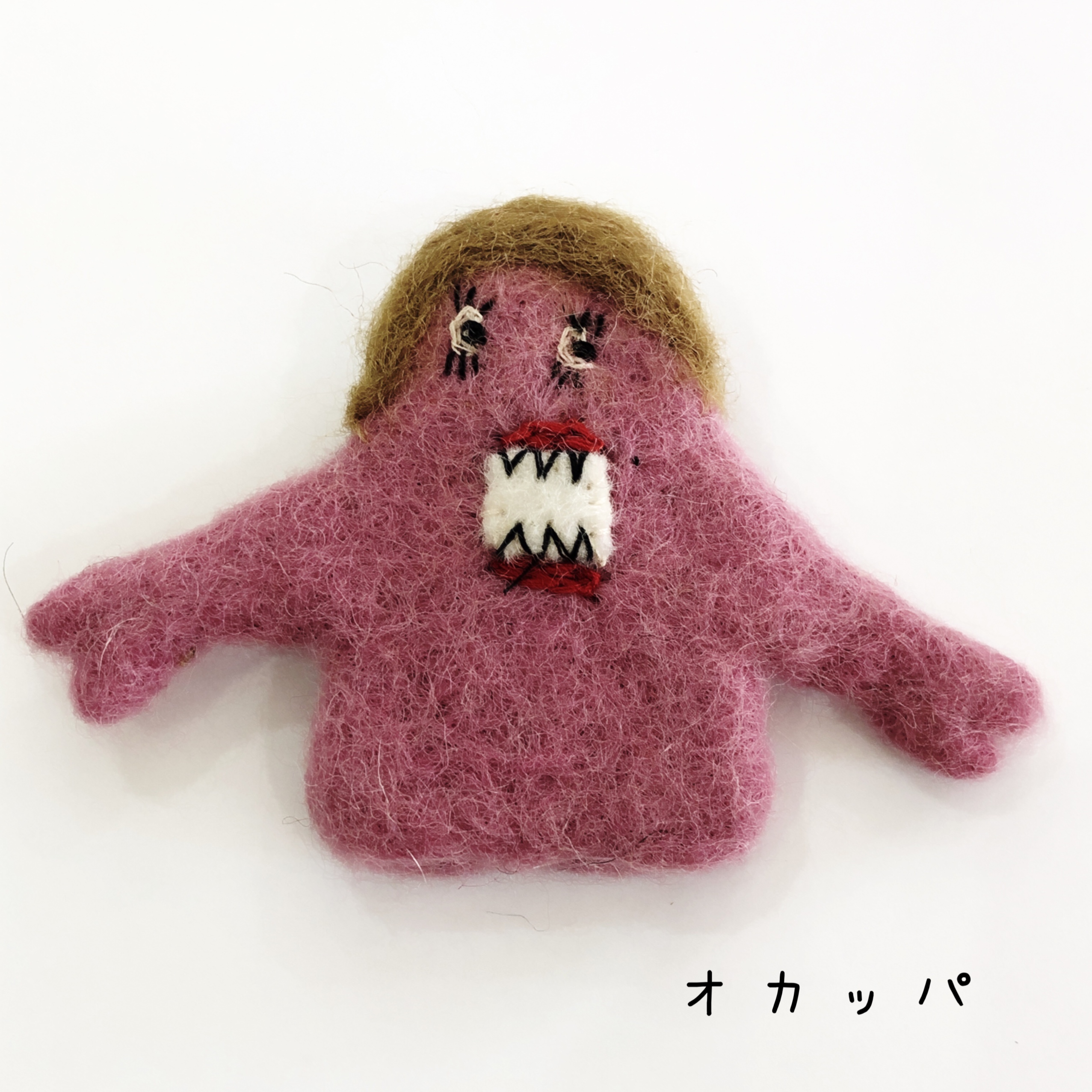 ■SPES（スペース）■■2026AW　新作■　ドンドンふえるとFRIENDS　パペットバッジ　オカッパ