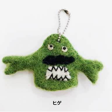 ■SPES（スペース）■■2026AW　新作■　ドンドンふえるとFRIENDS　パペットキーホルダー　ヒゲ