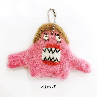 ■SPES（スペース）■■2026AW　新作■　ドンドンふえるとFRIENDS　パペットキーホルダー　オカッパ