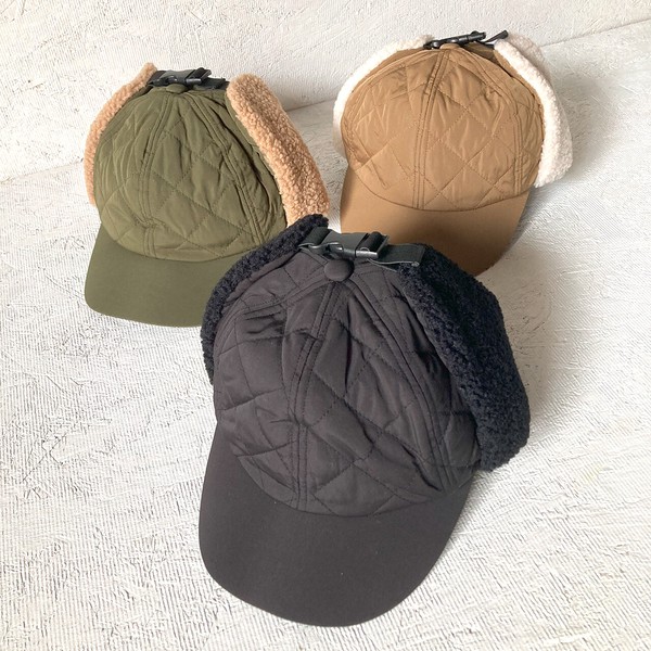 ■SPES（スペース）■■2026AW　新作■　キルティングボア付キャップ