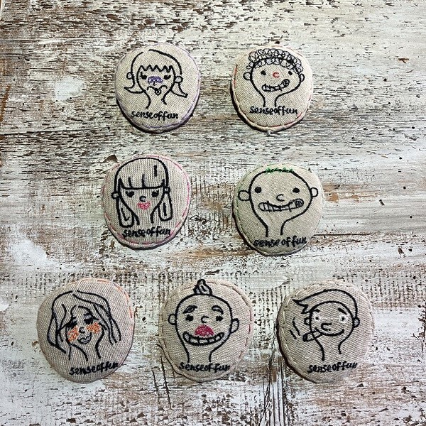 ■SPES（スペース）■■2026AW　新作■　刺繍バッジ