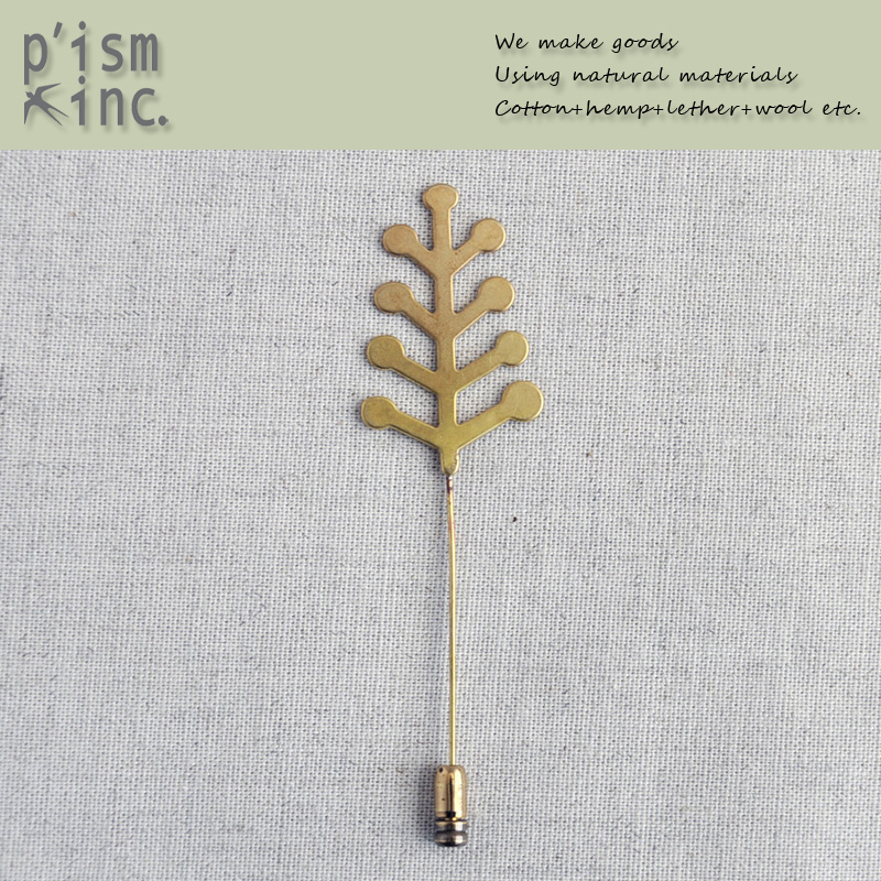 ■ピズム■　Brass Stole Pin　RING TREE