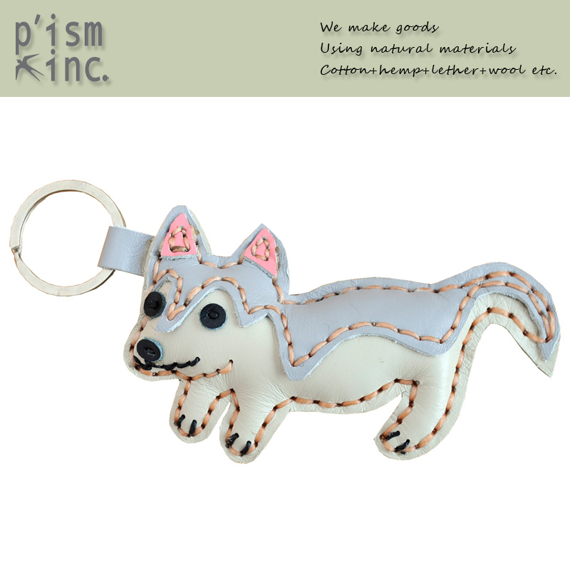 ■ピズム■■2025AW　新作■　レザーkeyホルダー　Husky