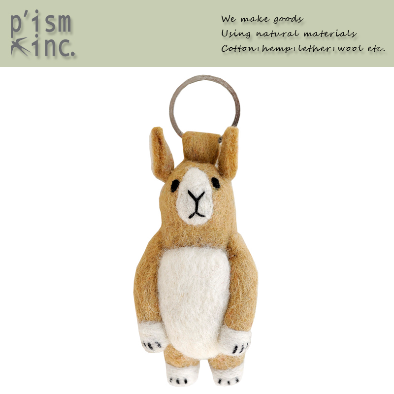■ピズム■■2025AW　先行予約■　Feltキーホルダー　Rabbit