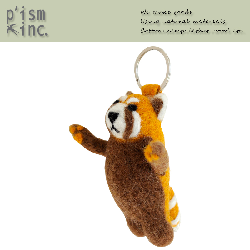 ■ピズム■■2025AW　先行予約■　Feltキーホルダー　Lesser Panda