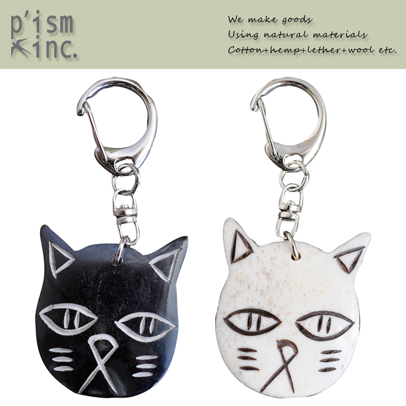 ■ピズム■■2026SS　新作■　Boneキーホルダー　Cat Face