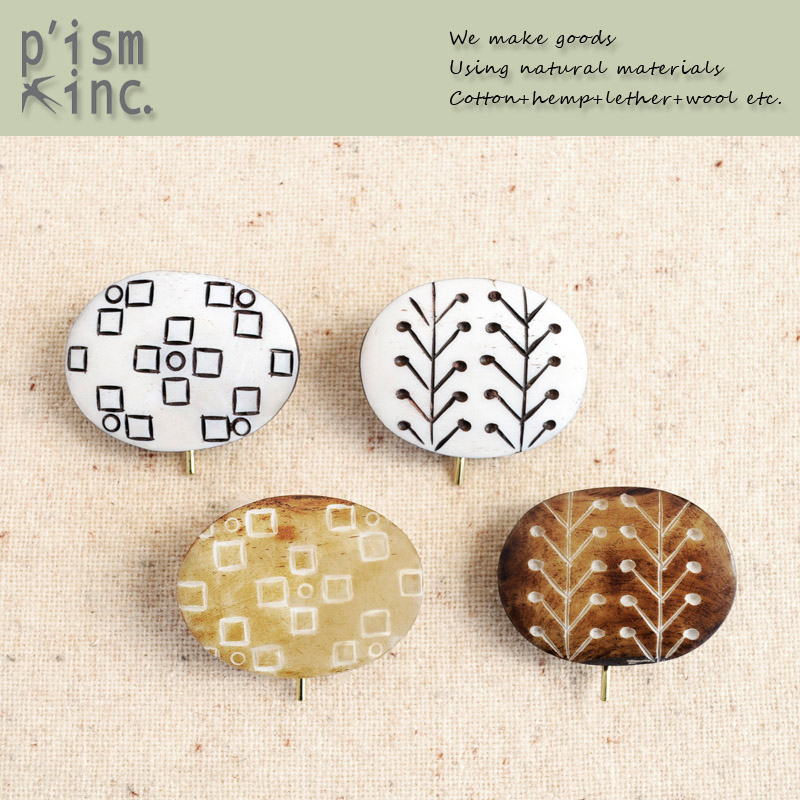 ■ピズム■■2026SS　新作■　Boneポニーフック　Oval