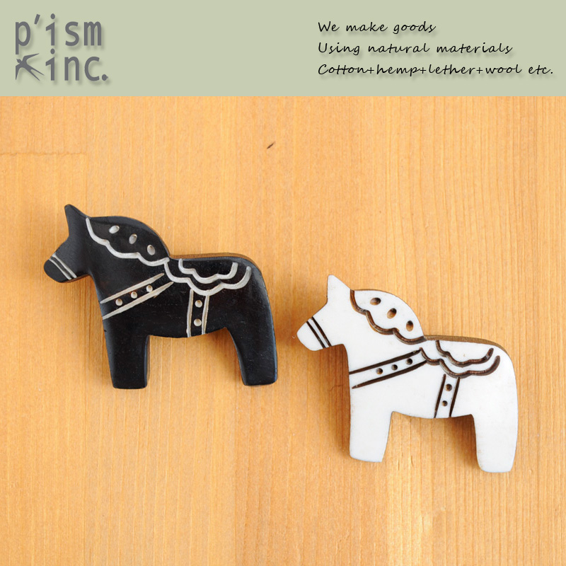 ■ピズム■■2026SS　先行予約■　Boneブローチ　Horse