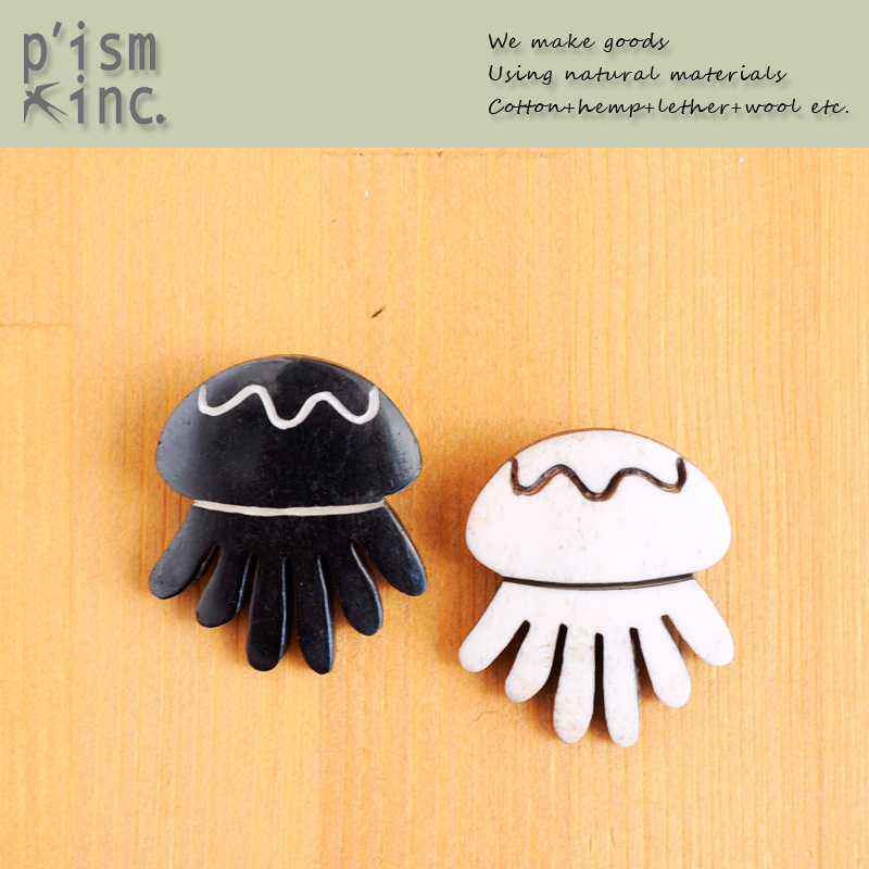 ■ピズム■■2026SS　先行予約■　Boneブローチ　Kurage