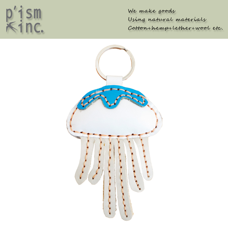■ピズム■■2026SS　新作■　レザーkeyホルダー　Kurage