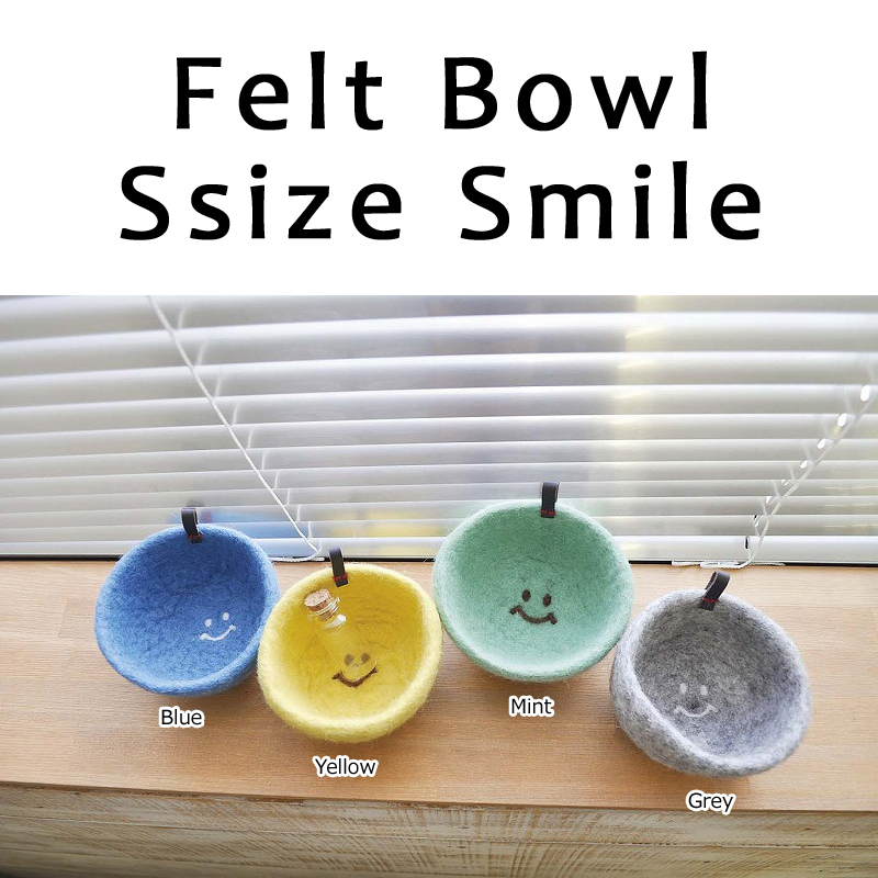 ■ピズム■　Felt Bowl S Smile