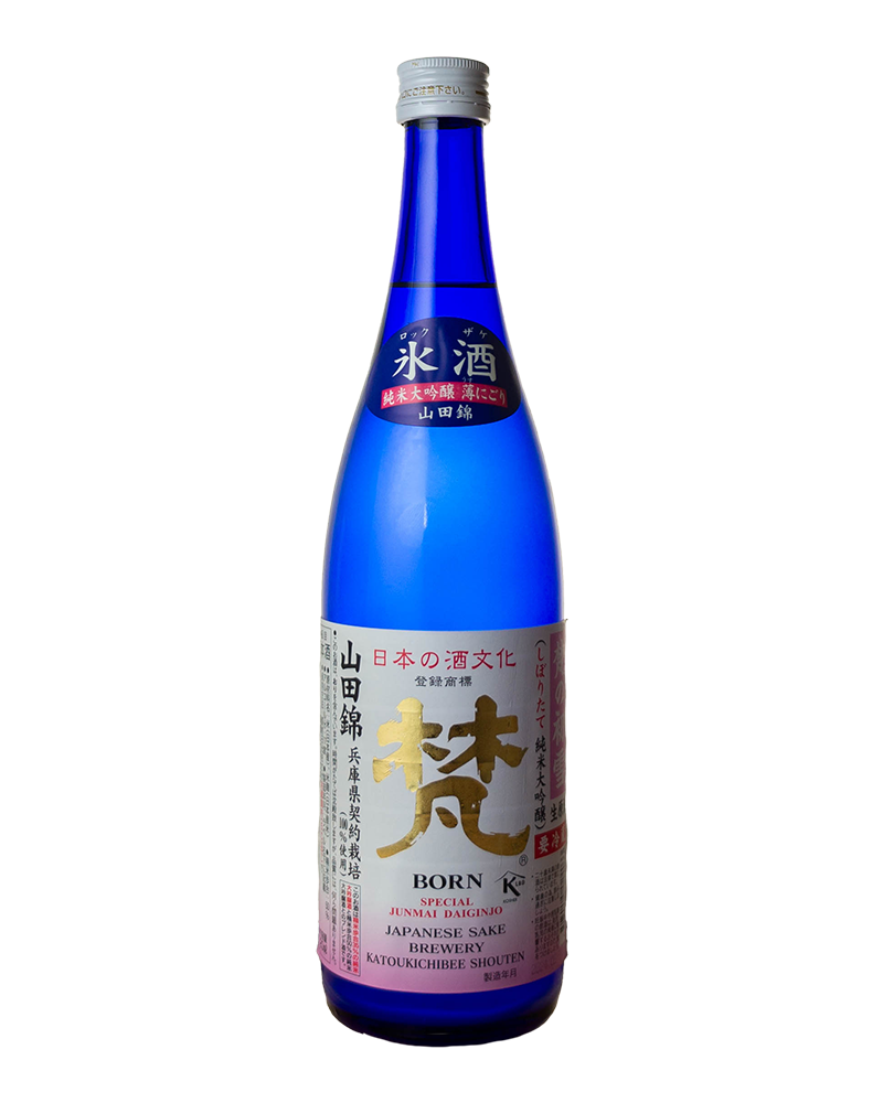 梵の初雪　氷酒（ロックザケ）　しぼりたて純米大吟醸　生原酒　薄にごり　山田錦