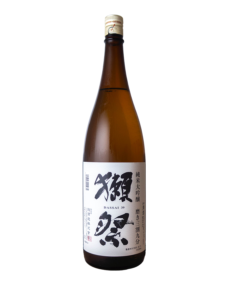 獺祭　純米大吟醸　磨き三割九分　1,800ml（裸瓶）