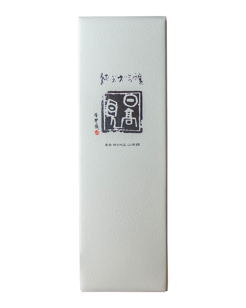 日高見　純米大吟醸　ブルーボトル　720ml（外箱）