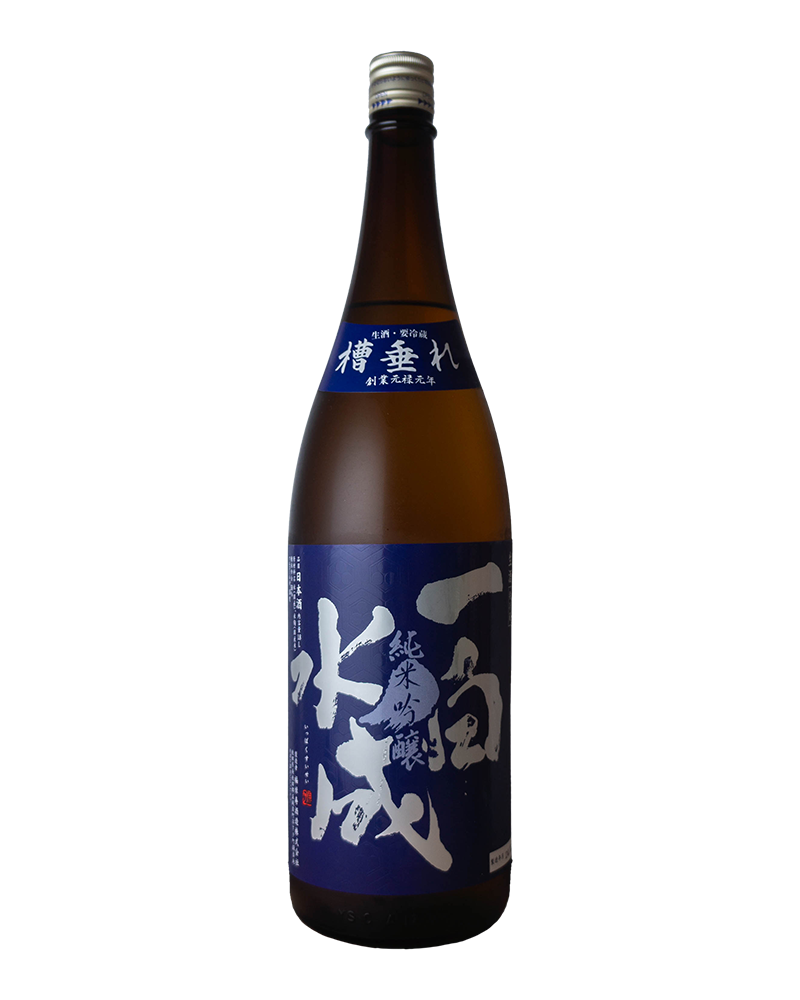 一白水成　純米吟醸　槽垂れ　生酒　1,800ml