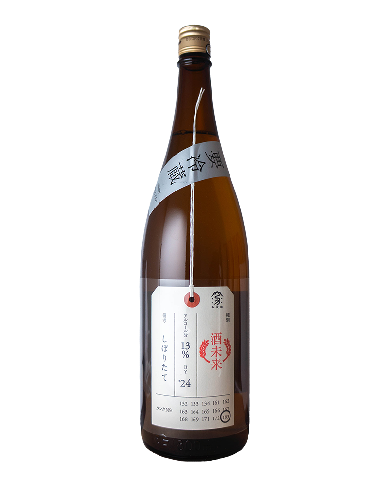 加茂錦　荷札酒　酒未来　純米大吟醸　1,800ml