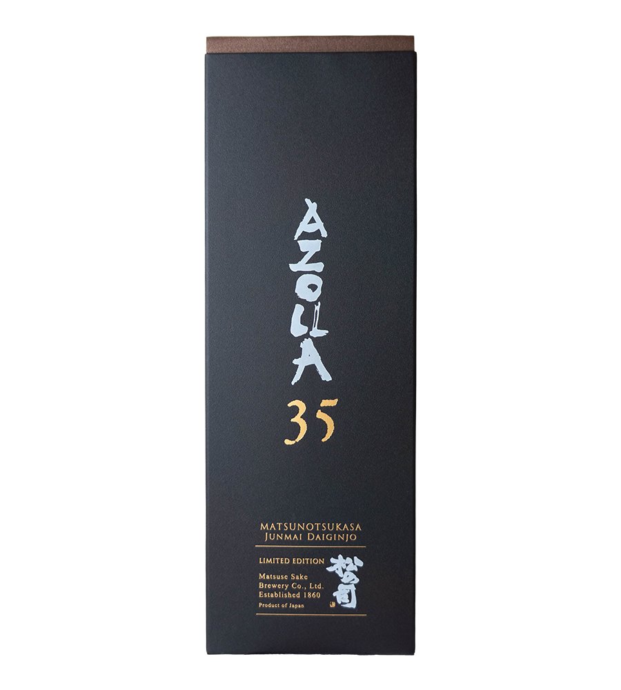 松の司　純米大吟醸　AZOLLA　35　720ml（外箱）