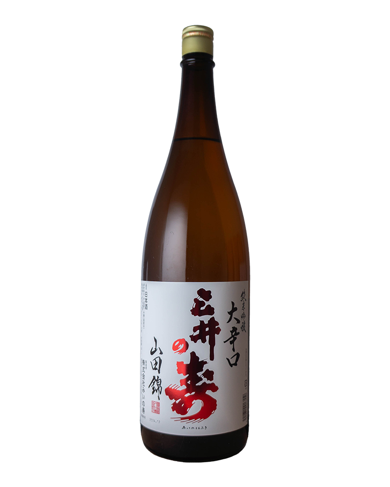 三井の寿　純米吟醸　大辛口　+14　山田錦　1,800ml（表）
