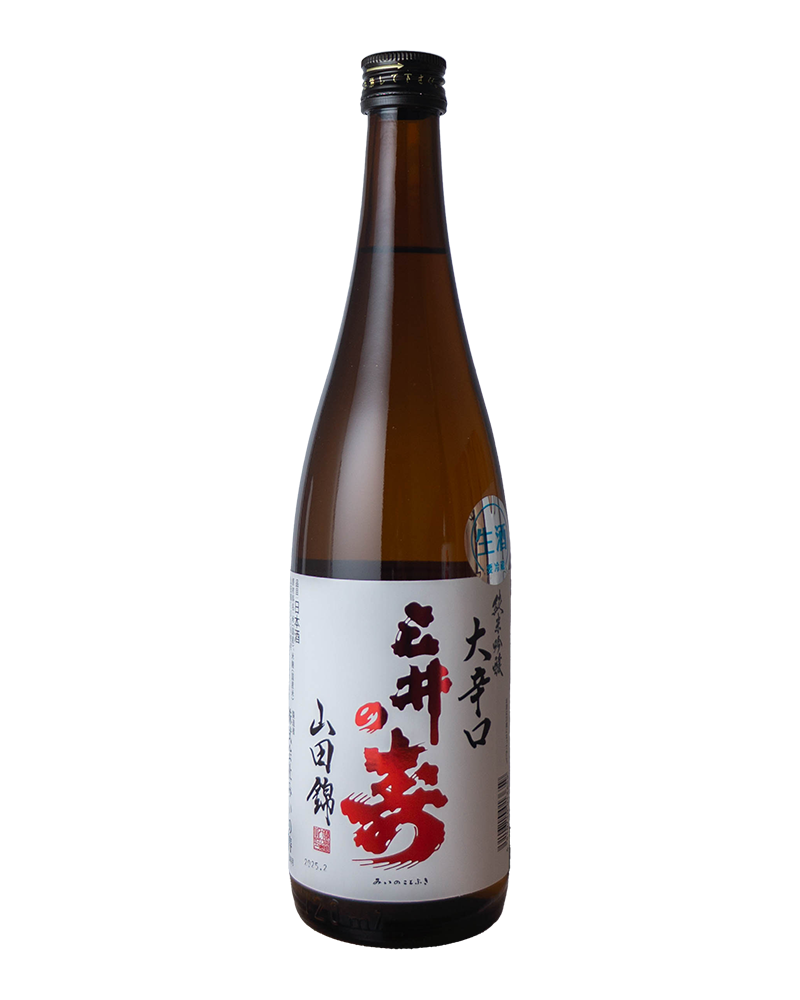 三井の寿　純米吟醸　大辛口　+14　山田錦　生　720ml（表）