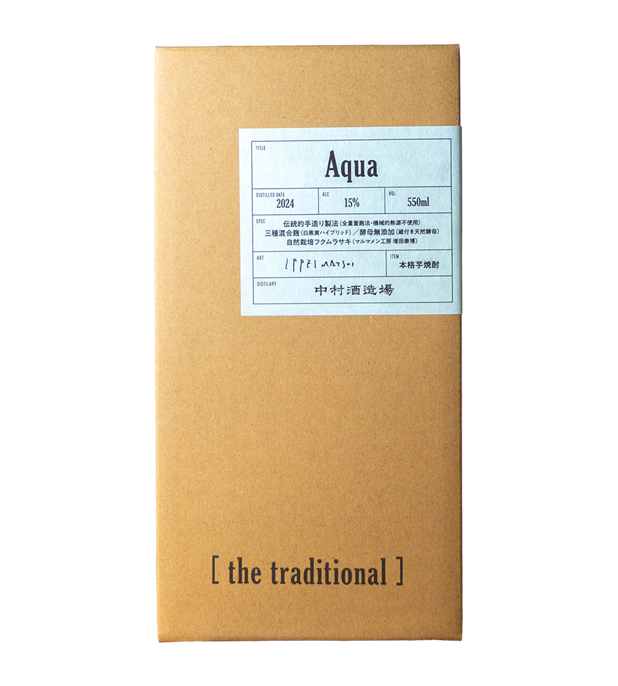 中村酒造場　the traditional Aque　500ml（外箱）