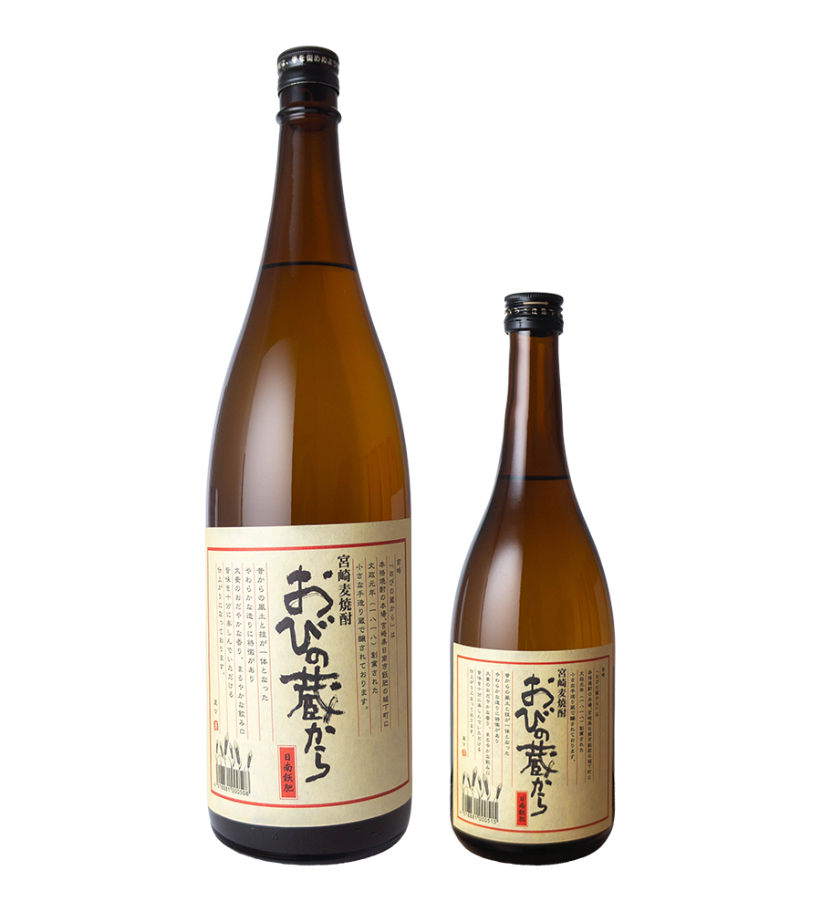 杜氏潤平（とうじじゅんぺい）おびの蔵から　25°　＜麦＞