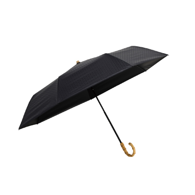 ＳＭＶ－４１９７９　７本骨遮光折りたたみ傘　江戸　呂色