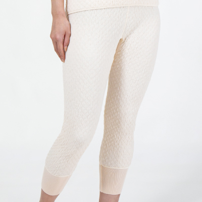 ＫＷＳ８５３　ひだまり極　婦人スラックス下　ＬＬサイズ　ベージュ