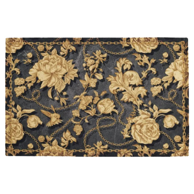 イタリア製ジャガード織マット　ベルサイユ　１５４×２２０ｃｍ　■メーカー直送別途送料■