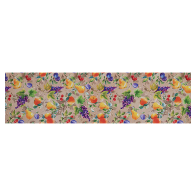 イタリア製キッチンマット　スプリンティ　フルーツ　５２×２４０ｃｍ　■メーカー直送別途送料■