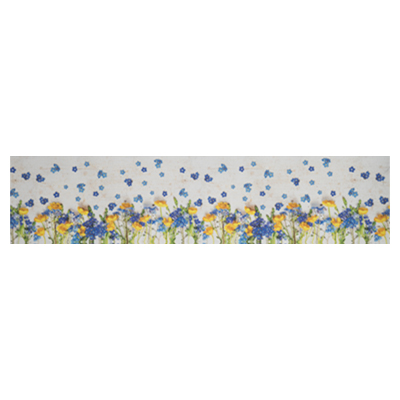 イタリア製キッチンマット　スプリンティ　フルール　５２×２４０ｃｍ　■メーカー直送別途送料■