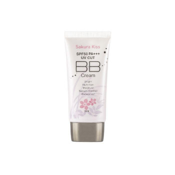 Sakura Kiss BBクリーム UVプロテクト SPF45PA++ 50ml 日本女性の肌色に合わせたBBクリーム