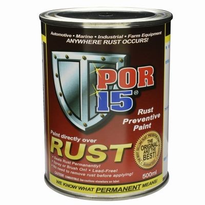 POR-15 Rust Preventive Paint ブラック 500ml