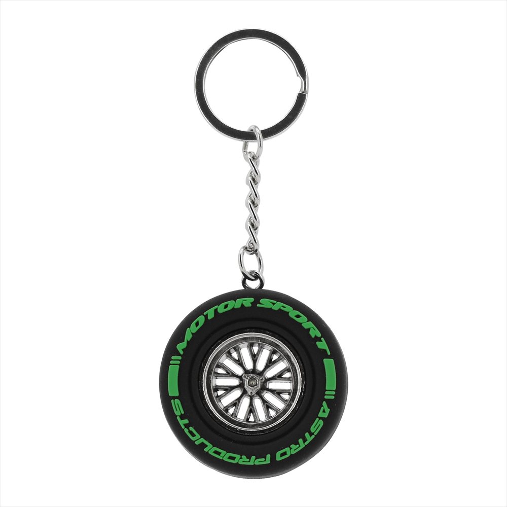 AP ﾚｰｼﾝｸﾞﾀｲﾔｷｰﾎﾙﾀﾞｰ ｸﾞﾘｰﾝ